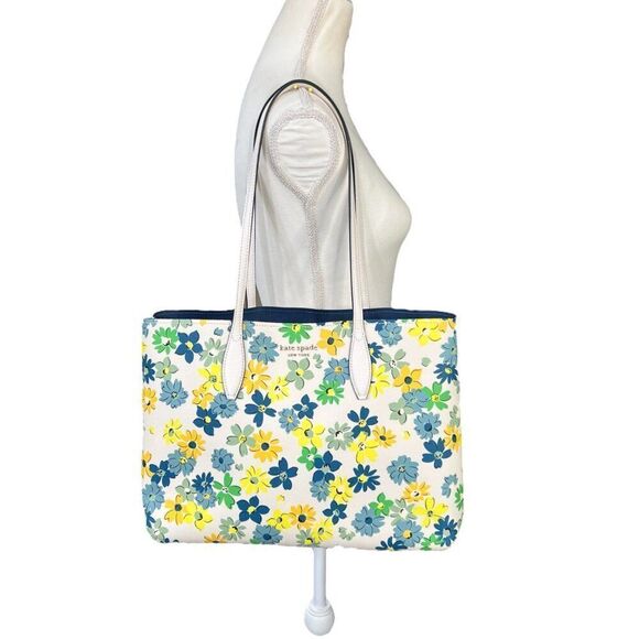 Kate Spade NWOT All Day Floral Medley Large Tote - Picture 1 of 14